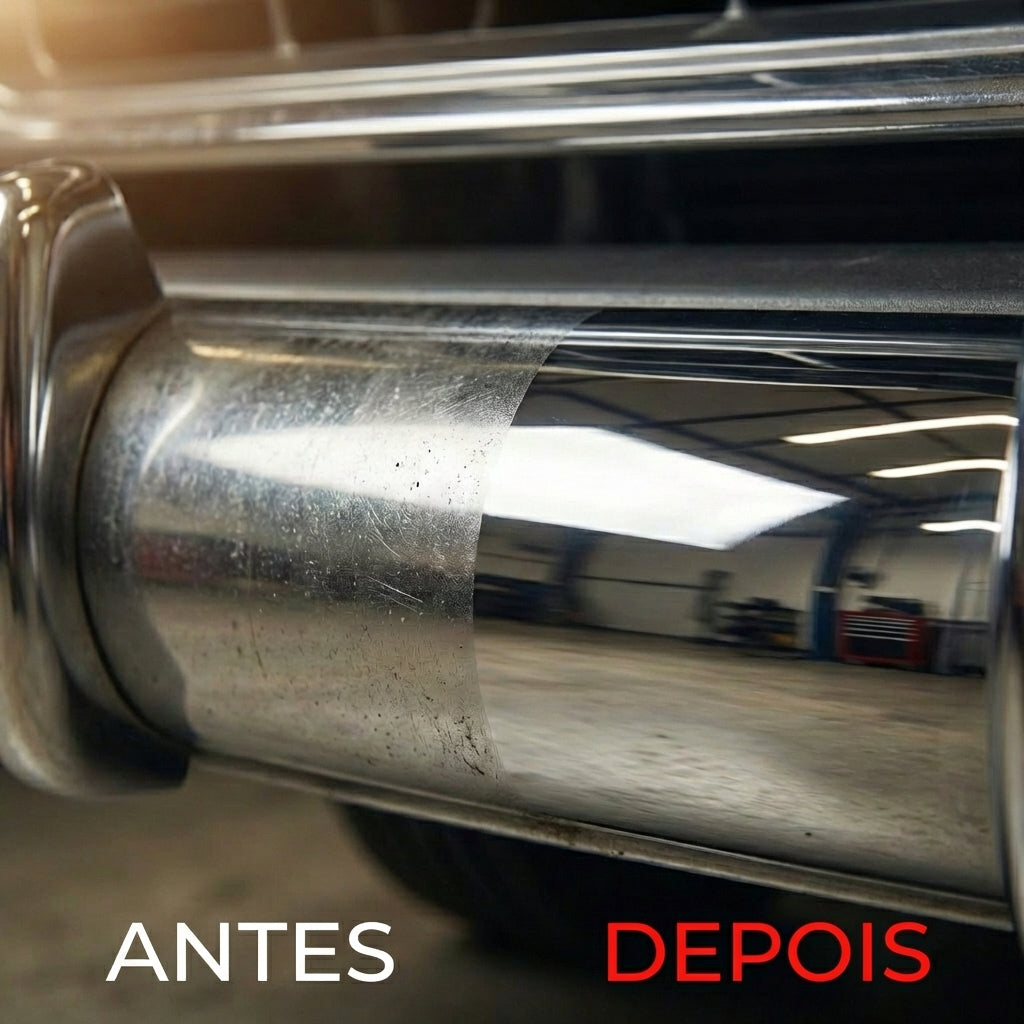 Redex Polish Cromados e Metalizados 250ml — foto 5 — acabamento e proteção pintura