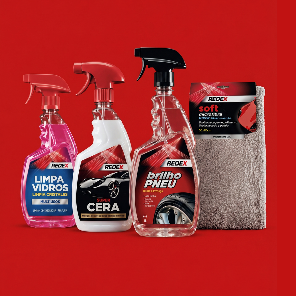 Produtos Redex de acabamento e protecção