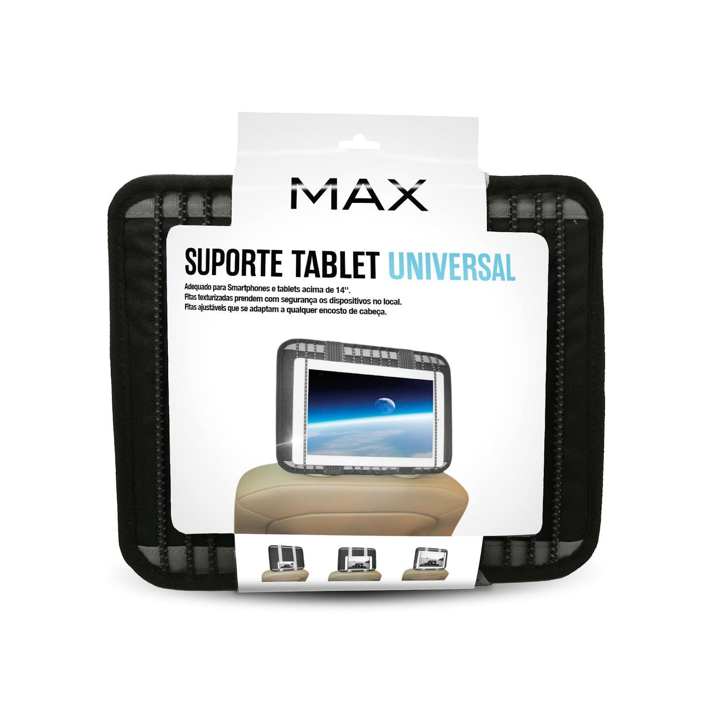 Max Suporte Tablet Universal — produto automóvel profissional