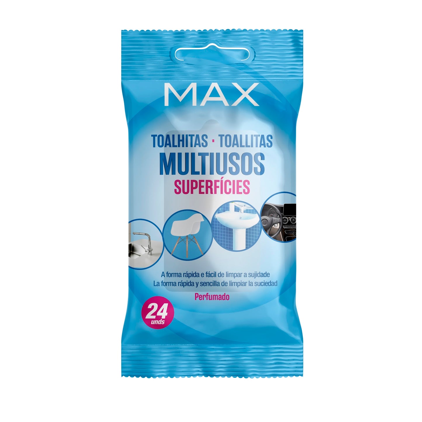 Max Toalhitas Multiusos 24 unid — produto automóvel profissional