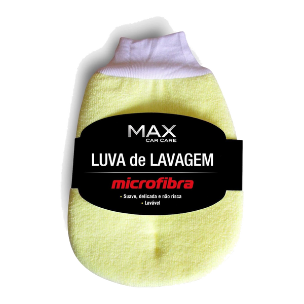 Max Luva Microfibra - fundo transparente