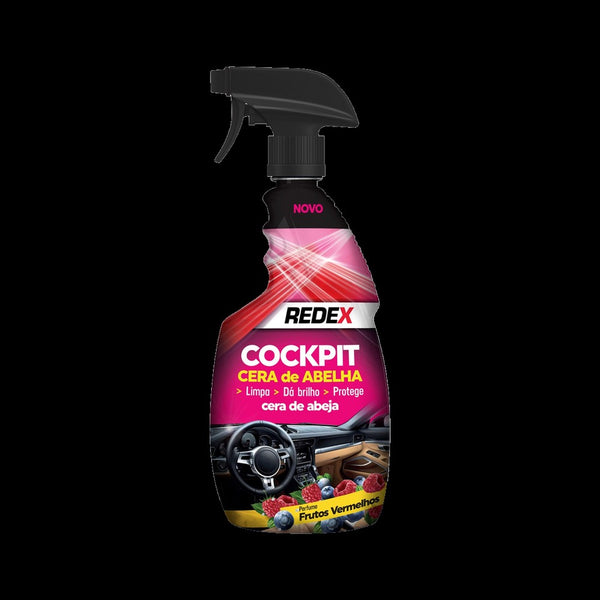 Redex Cockpit Cera de Abelha 500ml - Frutos Vermelhos