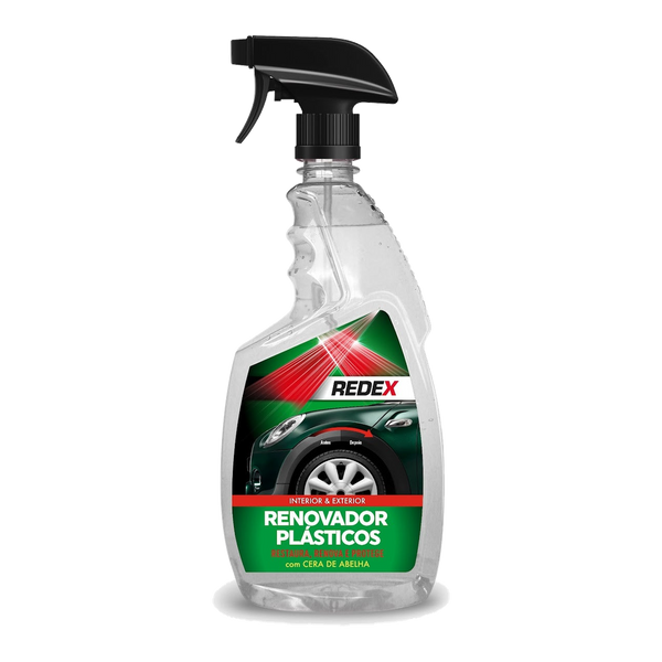 Redex Restaurador de Plásticos 500ml — fundo transparente