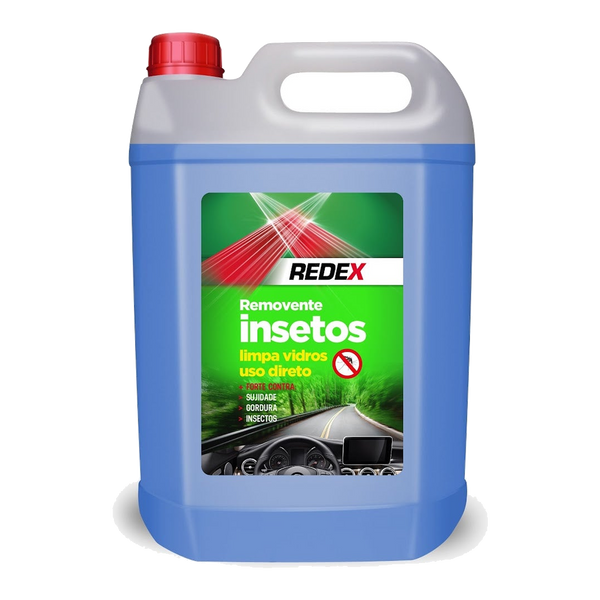 Redex Limpa Vidros Removente Insetos 5L - fundo transparente