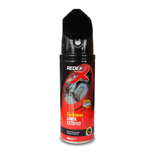Redex Limpa Estofos com Escova 400ml — fundo transparente
