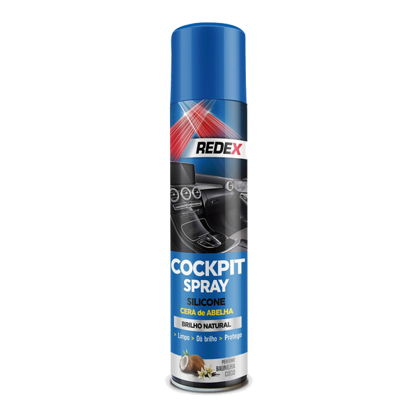 Redex Cockpit Spray 600ml — fundo transparente