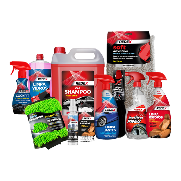 Redex - Kit Lavagem Pro - fundo transparente