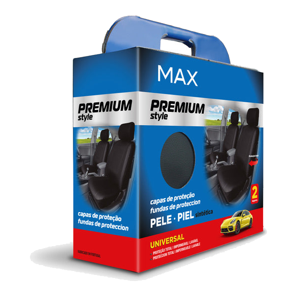 MAX Capa de Banco Premium Style - fundo transparente