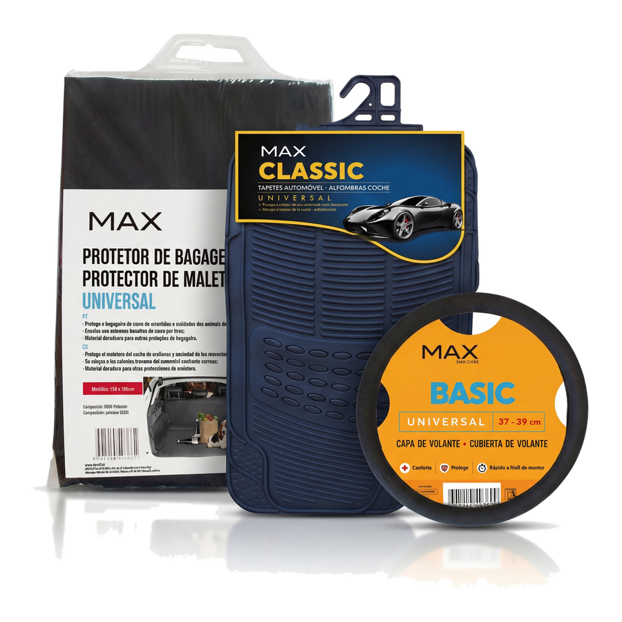 Os 3 produtos do Max - Kit Proteção