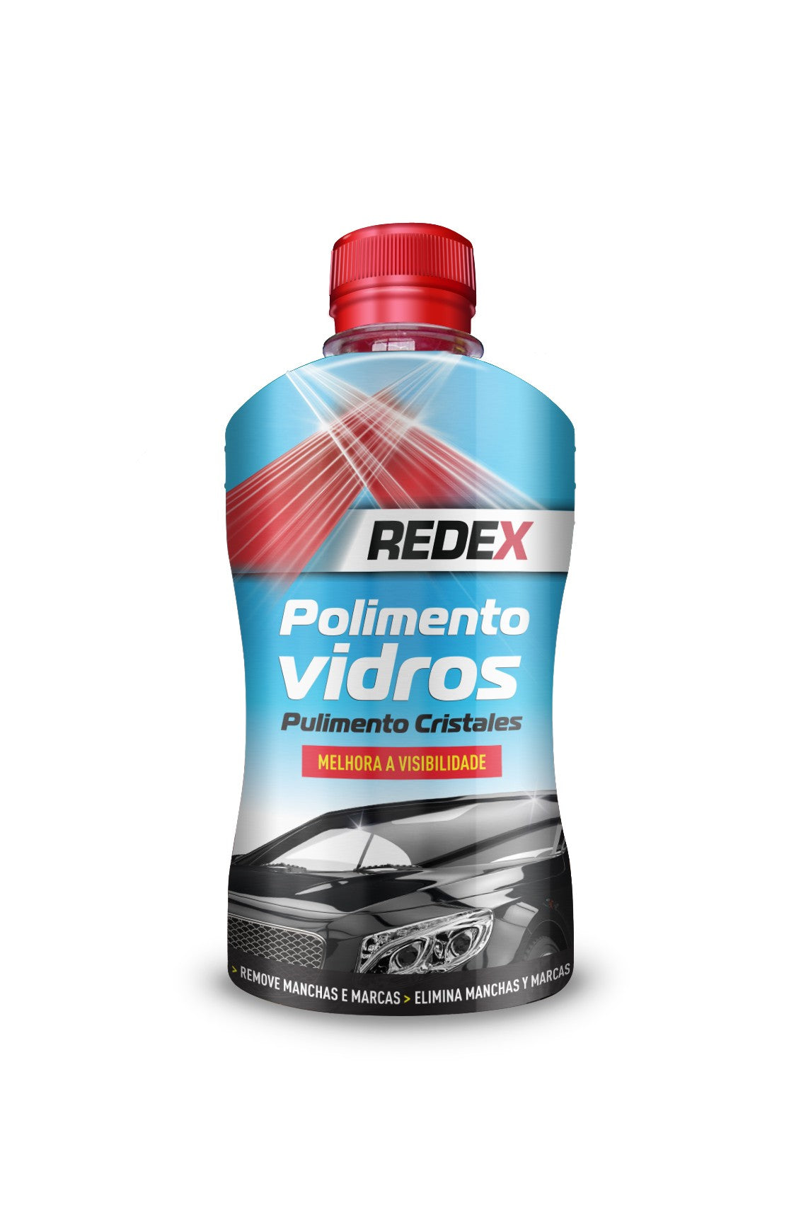 Redex Polimento de Vidros 250ml 250ml — produto automóvel profissional