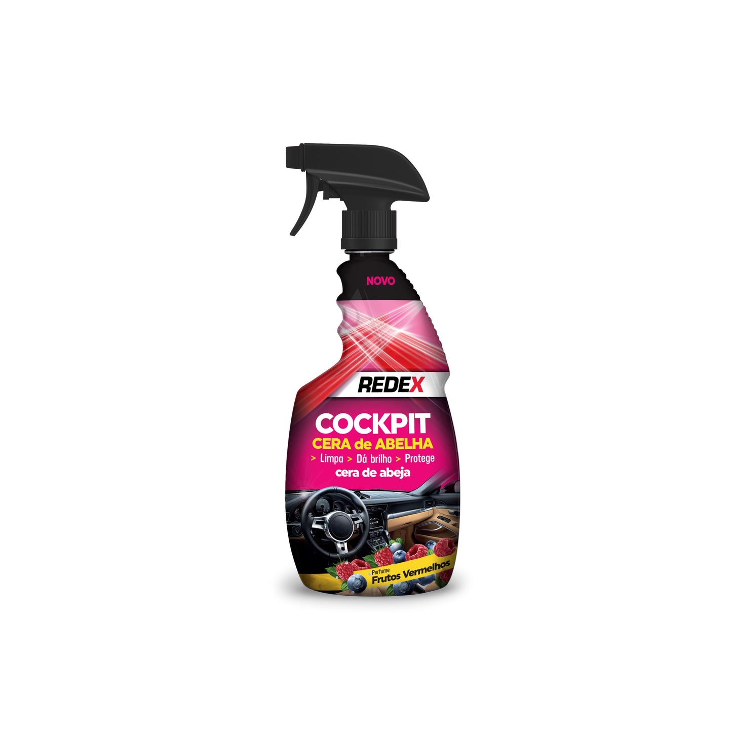Redex Cockpit Cera de Abelha 200ml - Frutos Vermelhos