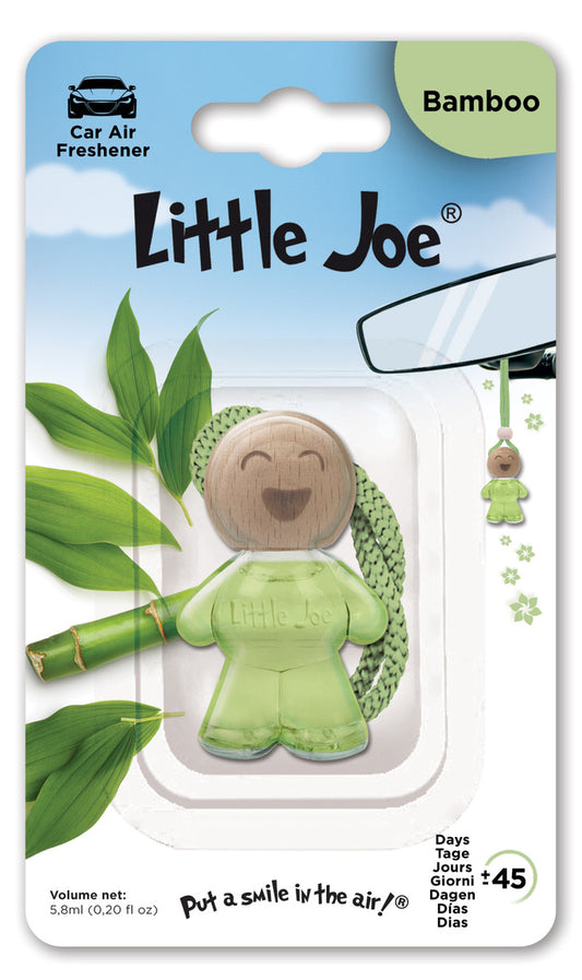 Ambientador de carro Little Joe Bottle, aroma refrescante, design de frasco prático para fácil encaixe no porta-copos, fragrância duradoura até 60 dias, ideal para manter o interior do carro perfumado.