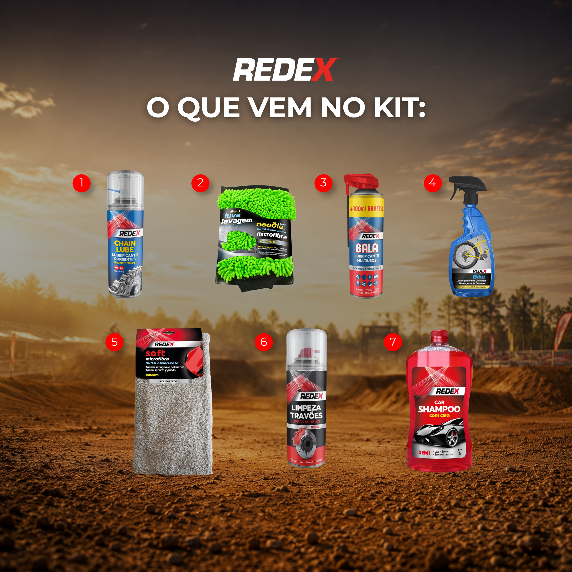Redex - Kit Moto Care
