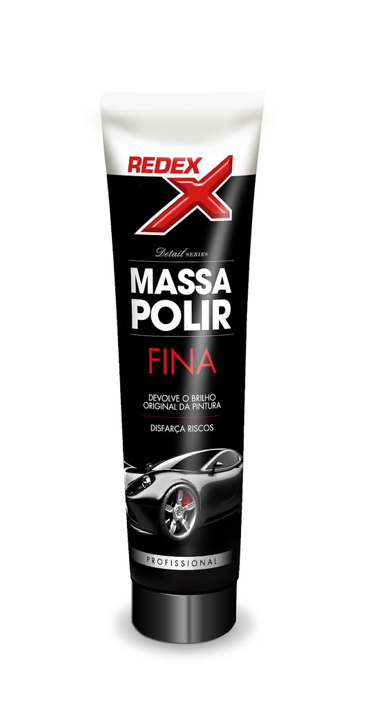 Obtenha um brilho excepcional com a Redex Massa de Polir em bisnaga de 125ml. Esta massa foi desenvolvida para restaurar e proteger superfícies automotivas, eliminando riscos e imperfeições com facilidade. Sua fórmula de alta performance proporciona um polimento eficaz, deixando a pintura do seu carro com um acabamento brilhante e sem manchas. Ideal para retoques e manutenção, a embalagem prática permite uma aplicação controlada e precisa. 