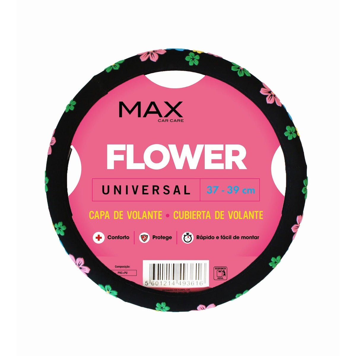Max Capa de Volante Flower