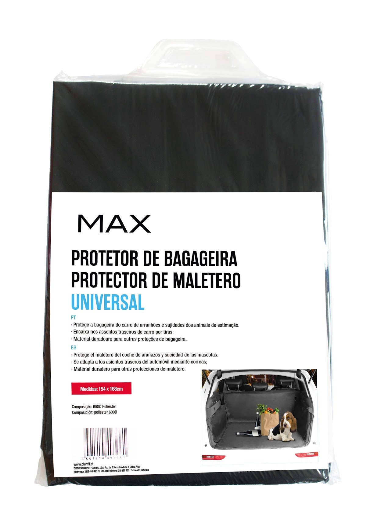 O Max Protetor Bagageira Universal é ideal para quem deseja uma proteção extra no porta-malas do carro. Feito em material resistente à água, sujeira e óleo, este protetor é perfeito para transportar cargas de forma segura, evitando que o interior do carro seja danificado.