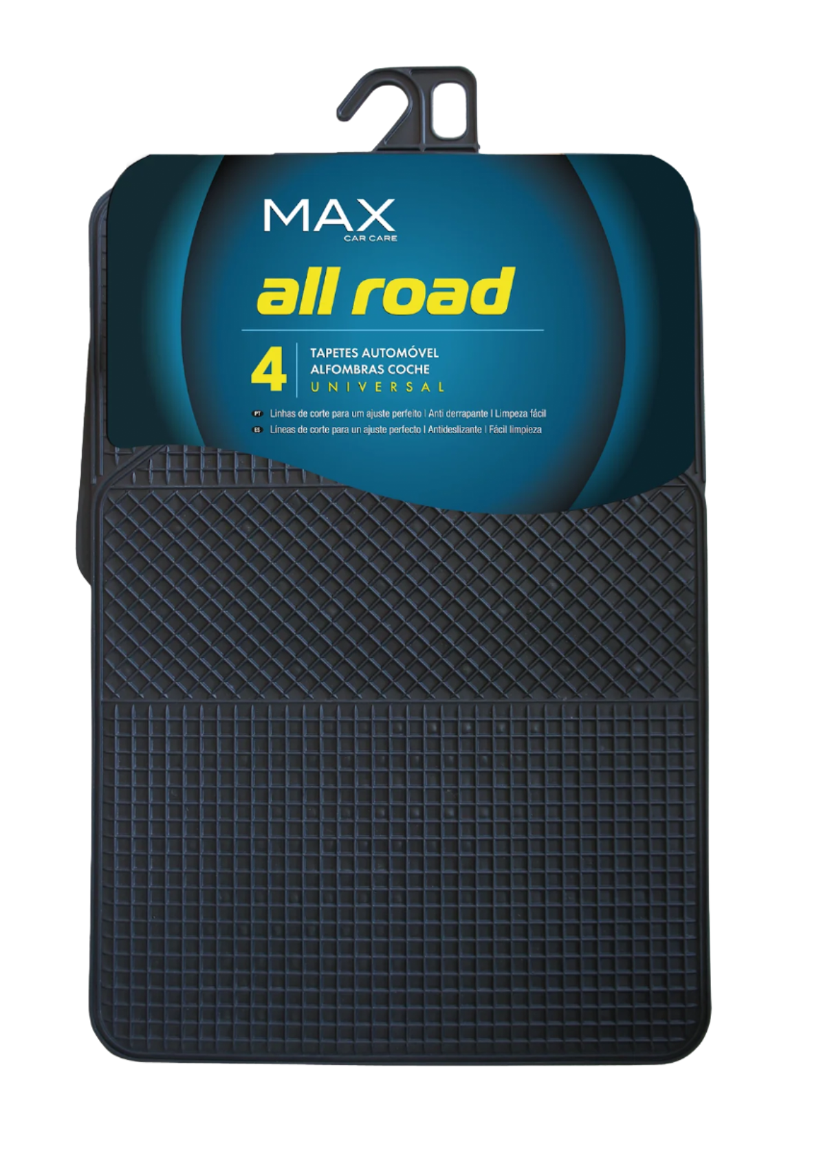 Para quem enfrenta diferentes tipos de terreno, o Max Tapete All Road Universal oferece uma proteção superior para o interior do carro.