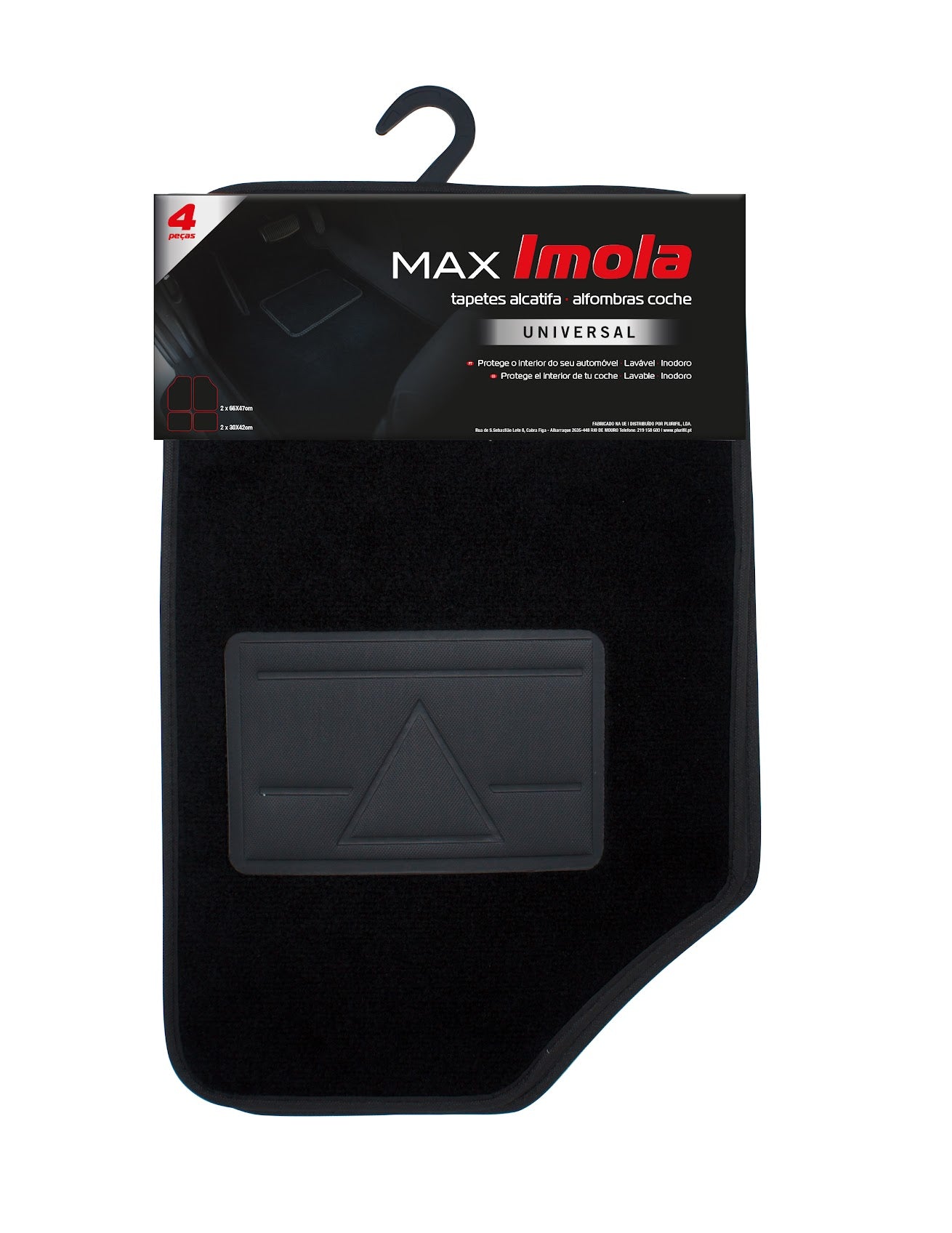 O Max Tapete Imola Set 4 é a escolha ideal para quem busca proteger o interior do carro com estilo e praticidade.