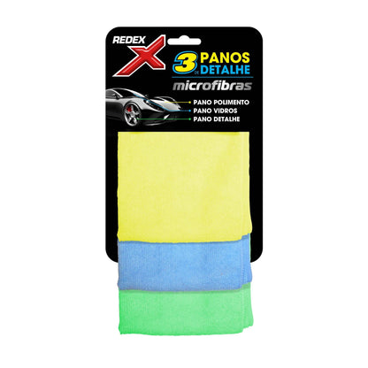Redex 3 Detailing Cloths - professional car care product