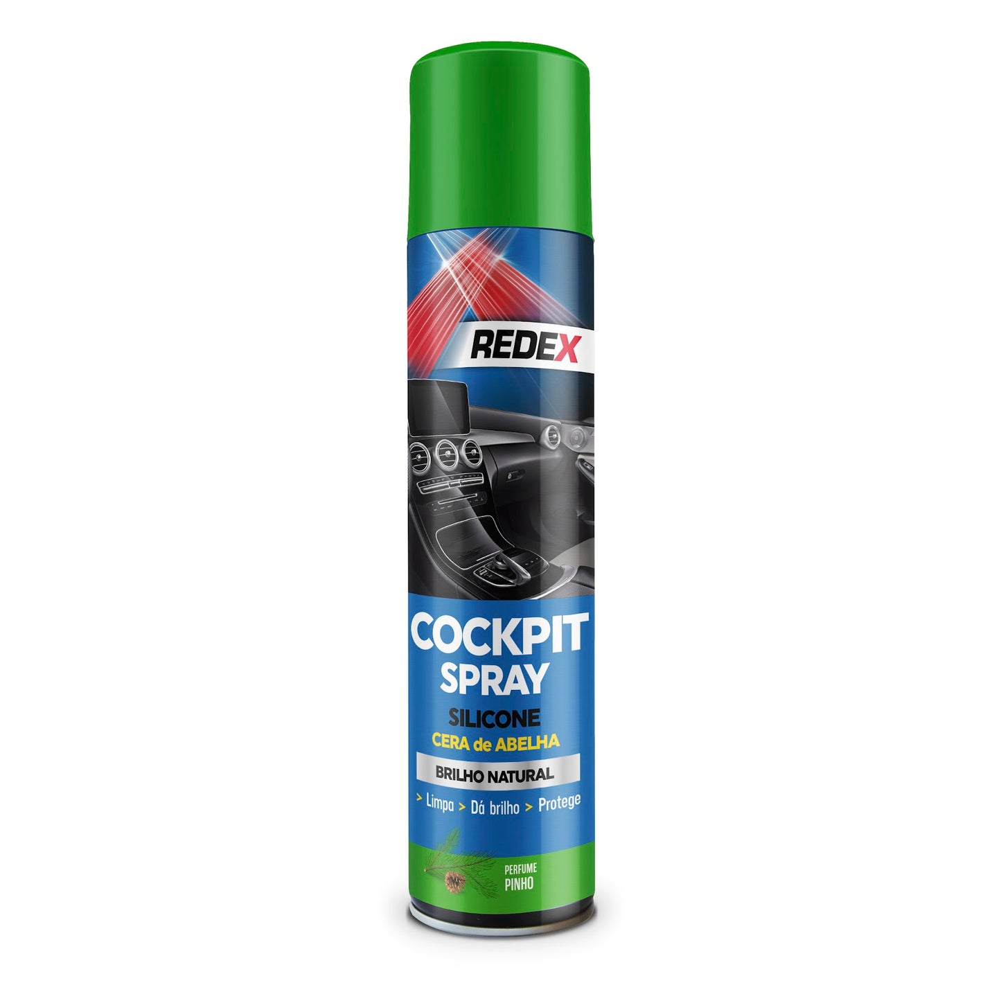 Renove e proteja o interior do seu carro com o Redex Cockpit Spray 600ml. Disponível em fragrâncias refrescantes como Pinho, Limão, Morango e Baunilha/Coco, este spray proporciona uma limpeza eficaz ao painel e superfícies plásticas, deixando um brilho duradouro e uma fragrância agradável. A sua fórmula de alta qualidade limpa e protege contra poeira e desgaste, mantendo o interior do seu veículo como novo. Ideal para quem valoriza um ambiente limpo, perfumado e bem conservado no dia a dia.