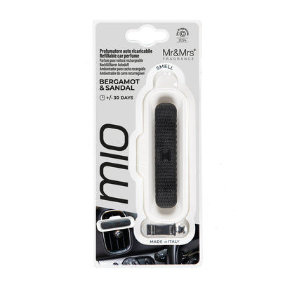 MIO Air Freshener Bergamot & Sandal - long-lasting car air freshener