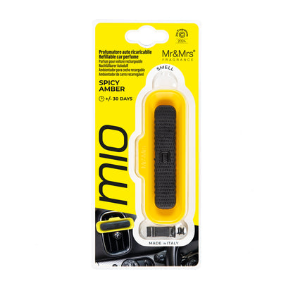 MIO Air Freshener Spicy Amber - long-lasting car air freshener