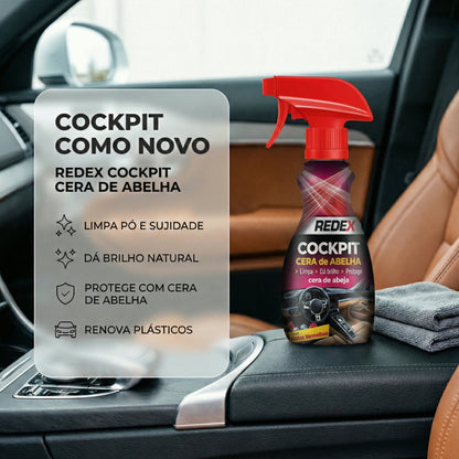 Redex Cockpit Cera de Abelha 200ml - Frutos Vermelhos