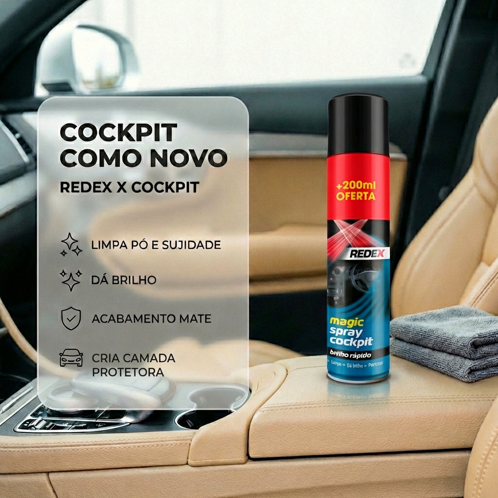 Redex Magic Spray Cockpit 300 ml (+200ml) — 300 ml
