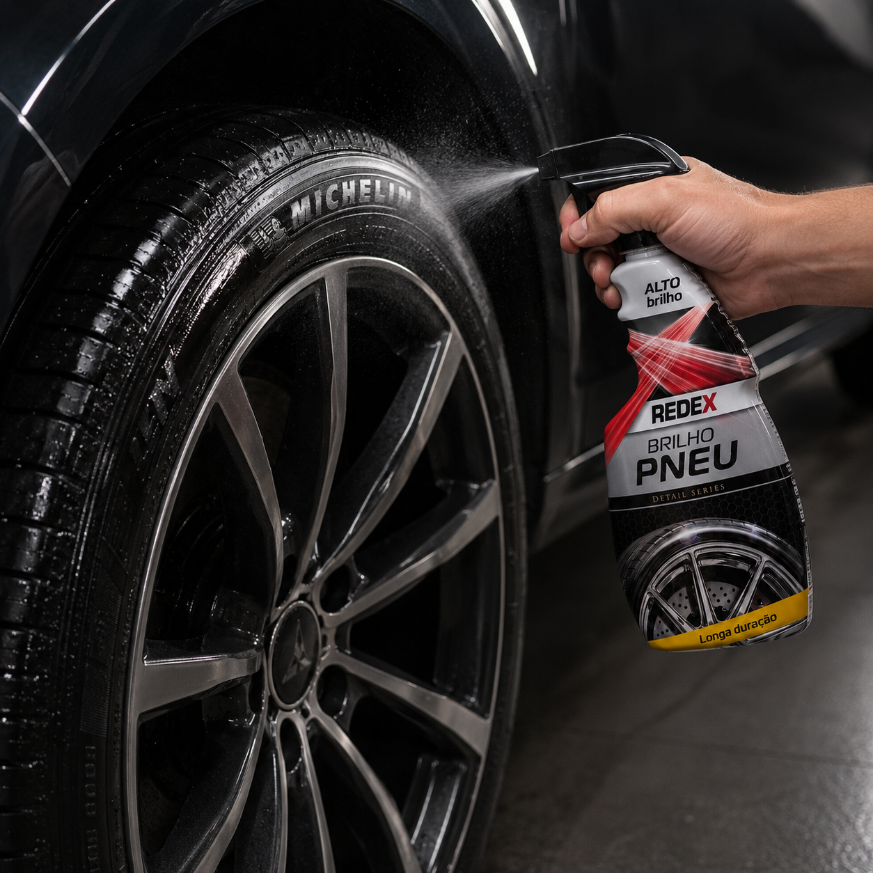Redex Brilho Pneu 500ml Detail