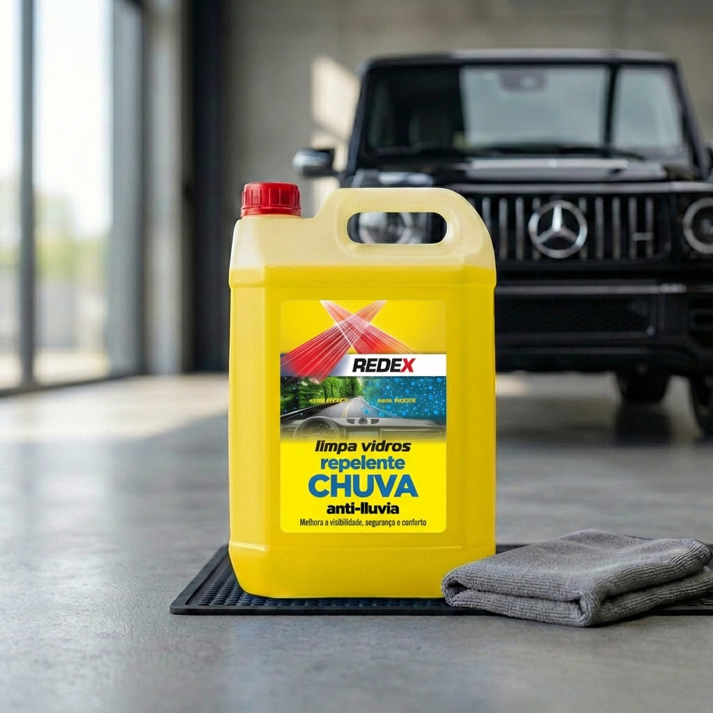 Redex Limpa Vidros Repelente Chuva 5L