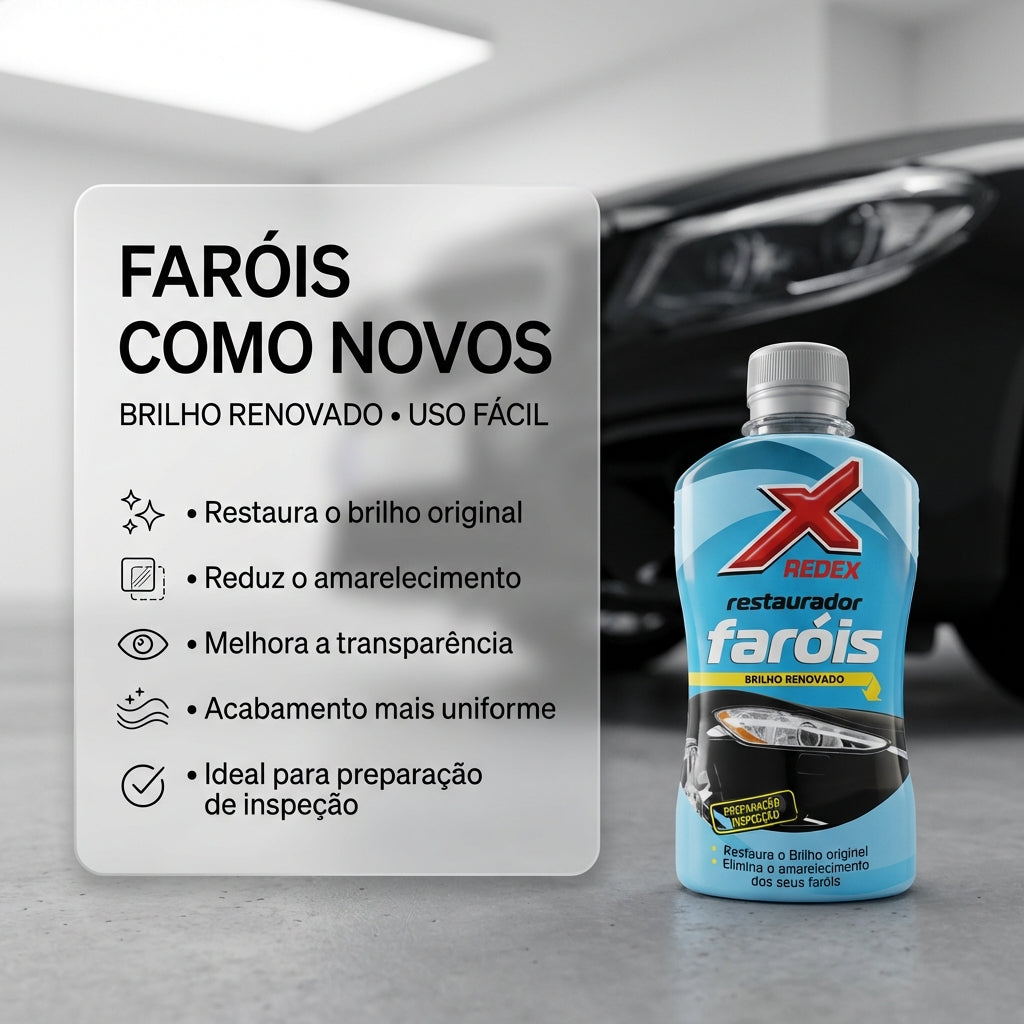 Redex Restaurador de Faróis 250ml