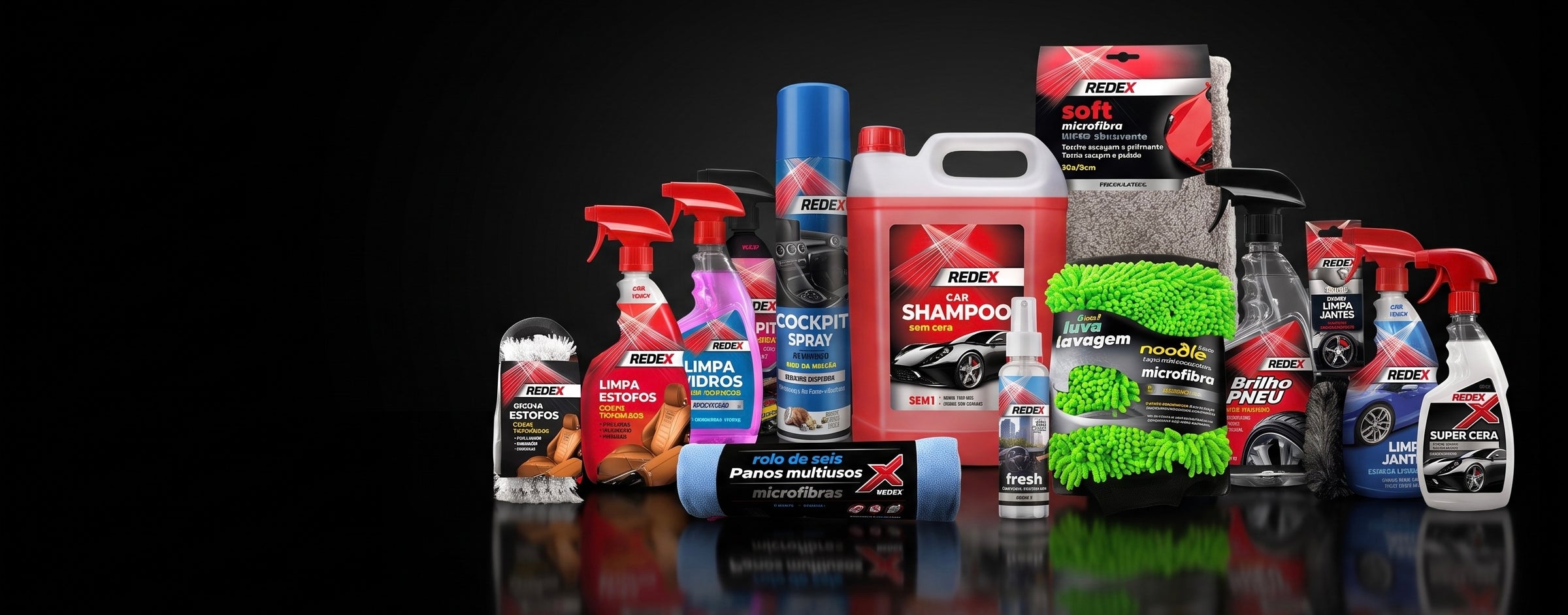 Kits Profissionais de Limpeza Auto