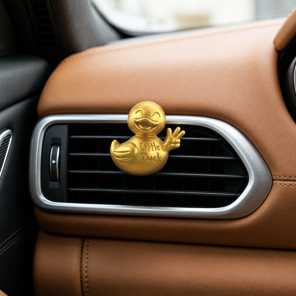 Little Duck - Cashmere - no carro