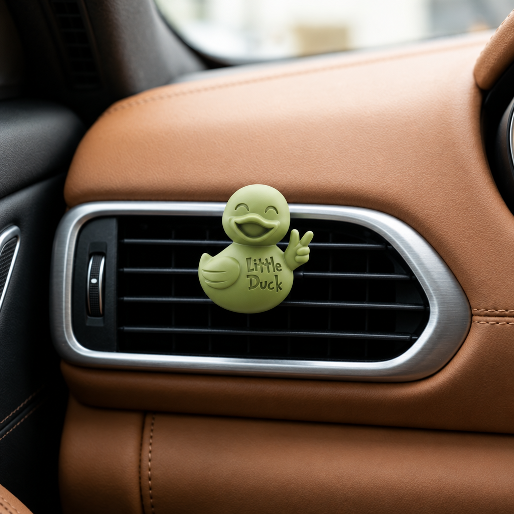 Little Duck - Matcha - no carro