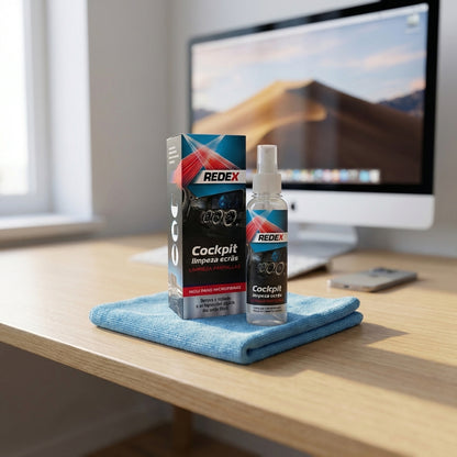 REDEX Cockpit Screen Cleaner + Microfiber Cloth