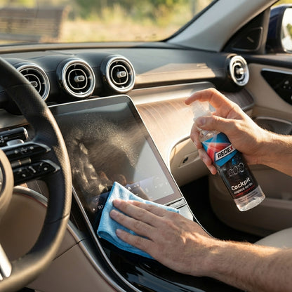 REDEX Cockpit Screen Cleaner + Microfiber Cloth