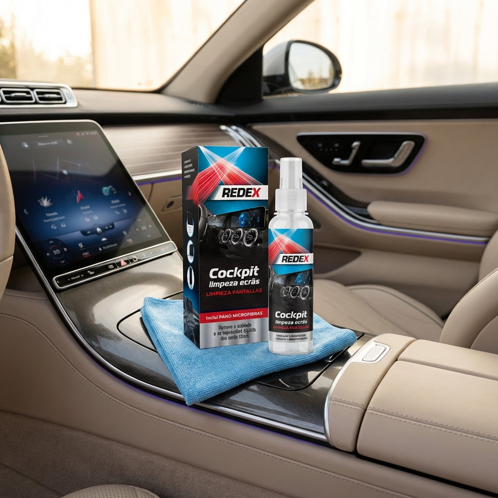 REDEX Cockpit Screen Cleaner + Microfiber Cloth
