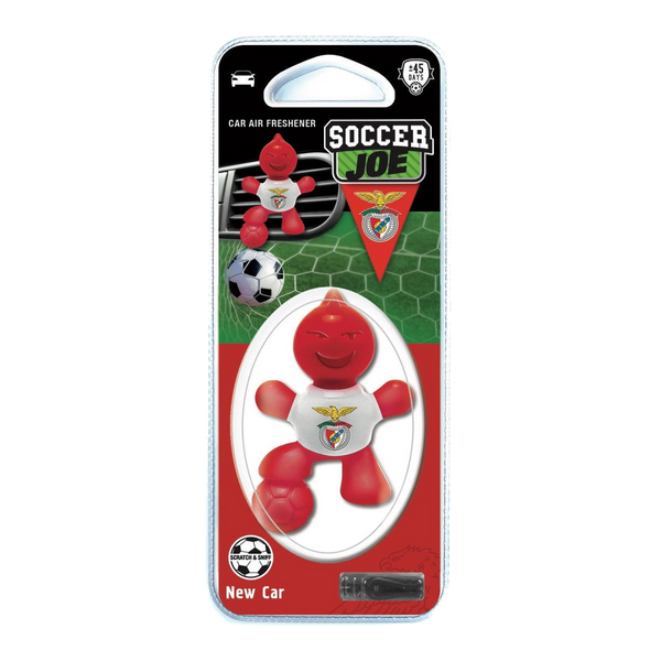 SLB Air Freshener Soccer Joe (New Car) - transparent background