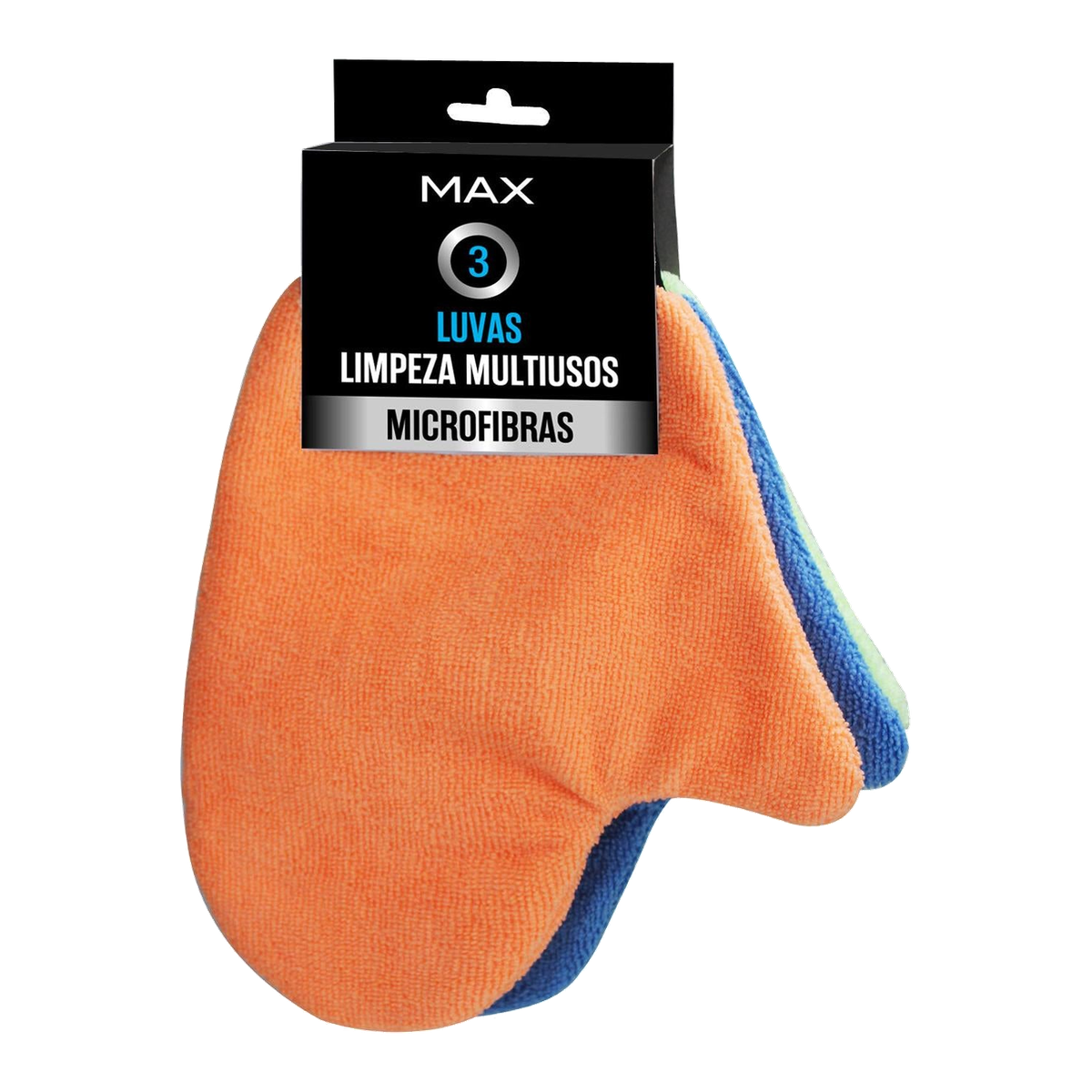 Max Set of 3 Microfiber Gloves