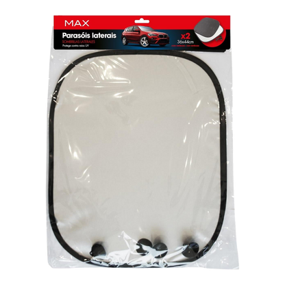 Max Side Sunshade 2 pcs - transparent background