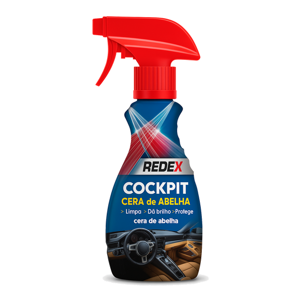 Redex Cockpit Cera Abelha 200ml - fundo transparente