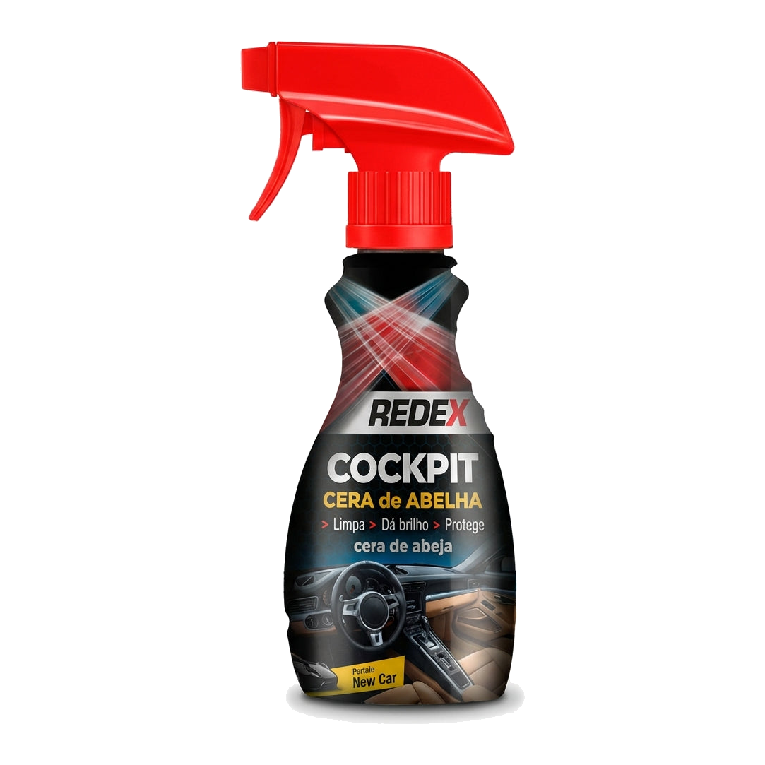Redex Cockpit Cera de Abelha 200ml - New Car