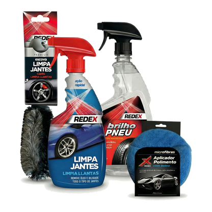 Redex Wheels & Tyres Kit - transparent background