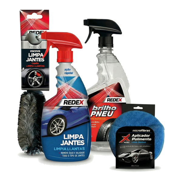 Redex Kit Jantes Pneus - fundo transparente