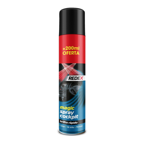 Redex Magic Spray Cockpit — fundo transparente