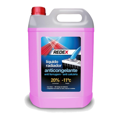 Redex Antifreeze 5 L - transparent background