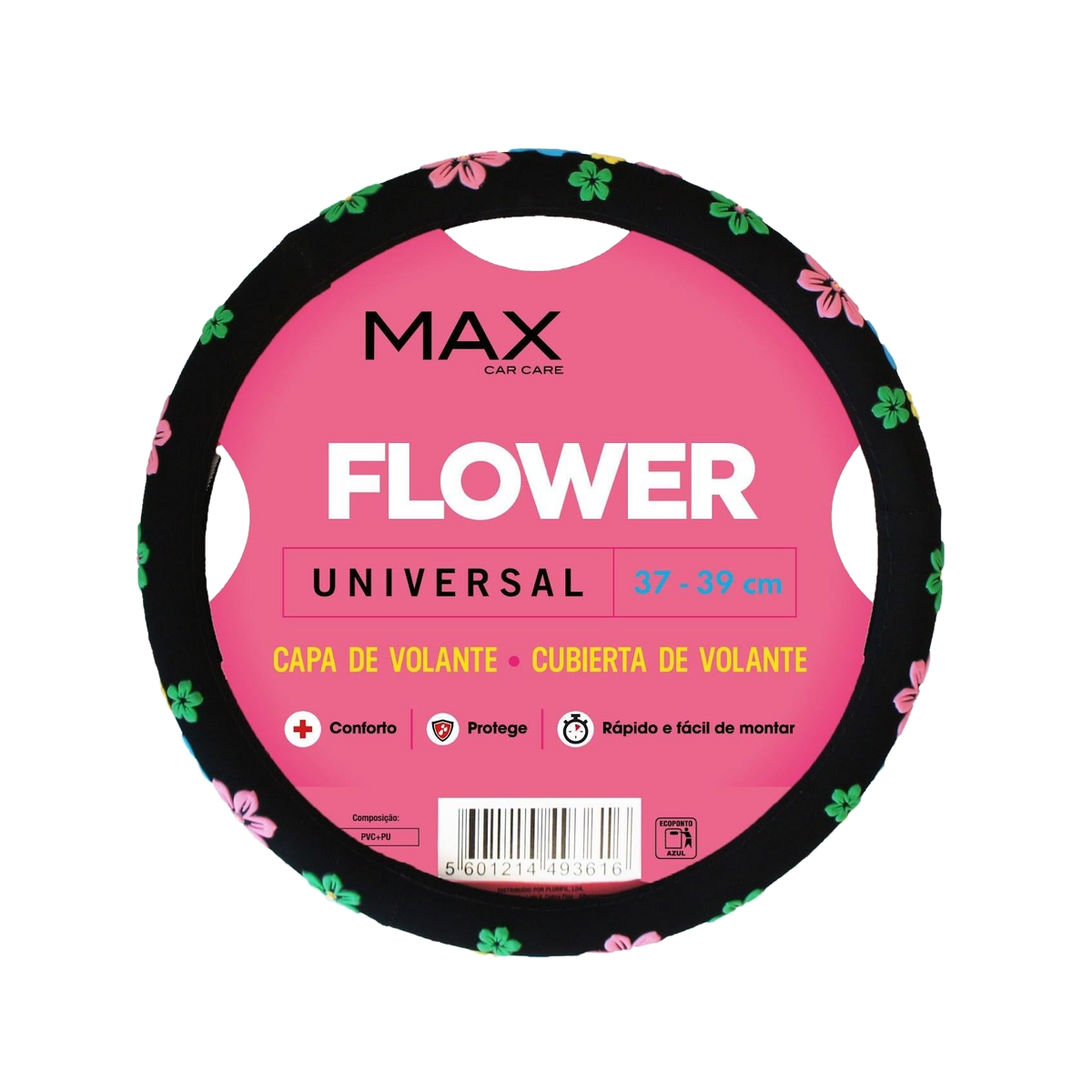 Max Capa de Volante Flower