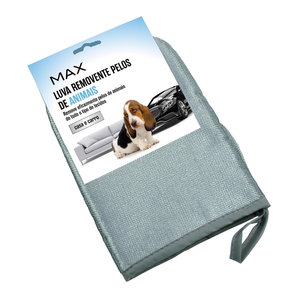 Max Luva Removente Pelos Animais - fundo transparente