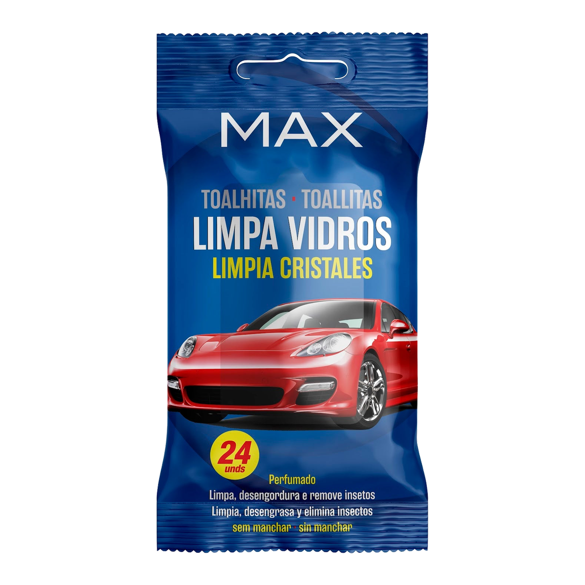 Max Toalhitas Limpa Vidros 24 unid