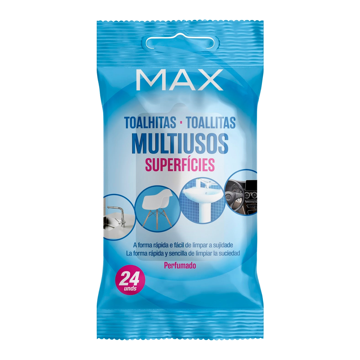 Max Multipurpose Wipes 24 units